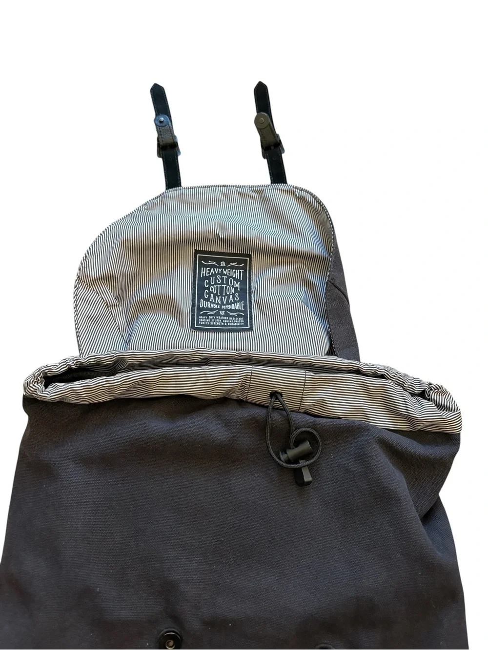 Herschel Supply Co Navy and Blue Little America Canvas Laptop Backpack